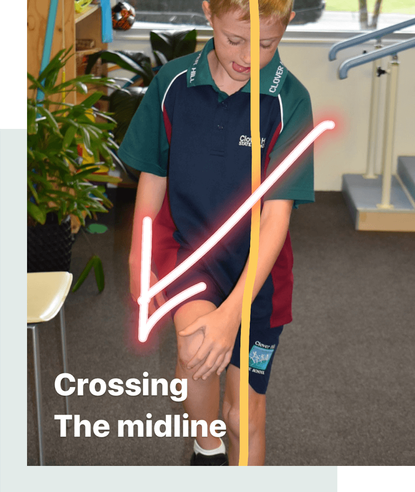 What is ‘midline’ and why is ‘crossing the midline’ important for your child’s brain development?​